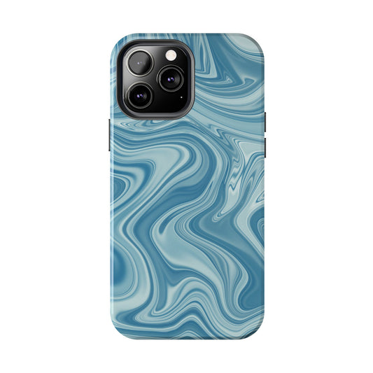 Blue Abstract Phone Case