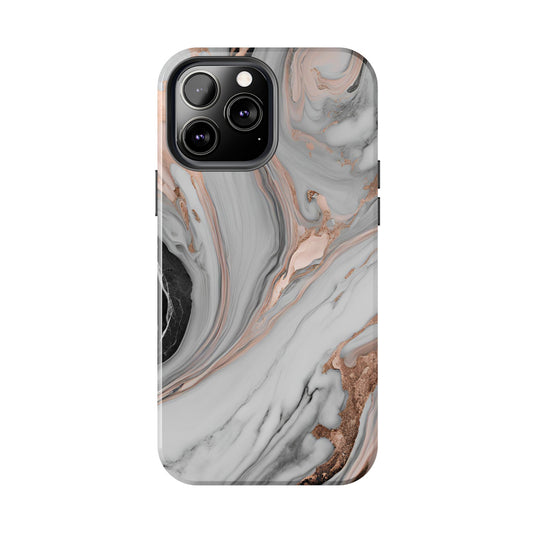 Rose Gold Marble Phone Case