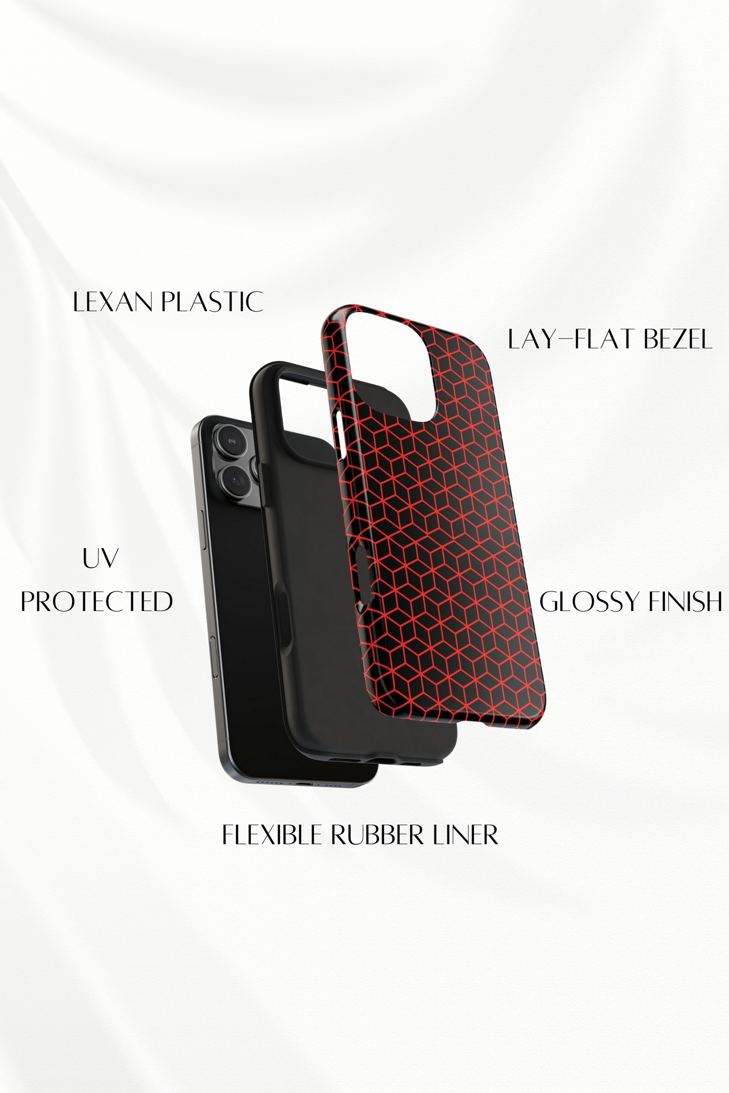 Red Pattern Phone Case