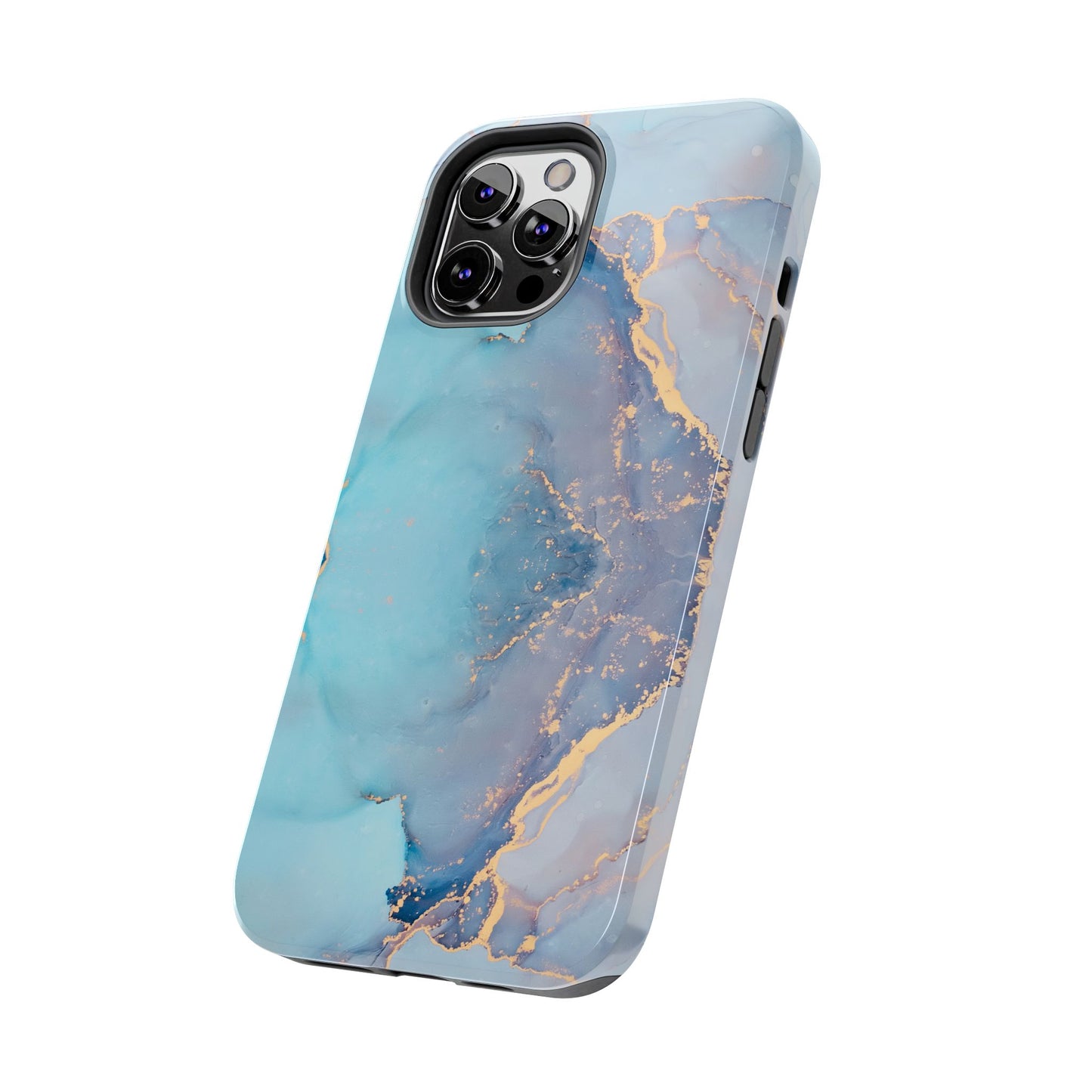 Blue & Purple Marble Phone Case