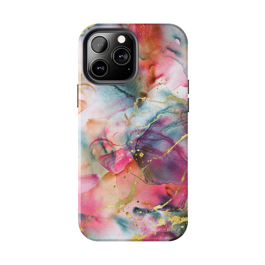 Pink Marble Phone Case